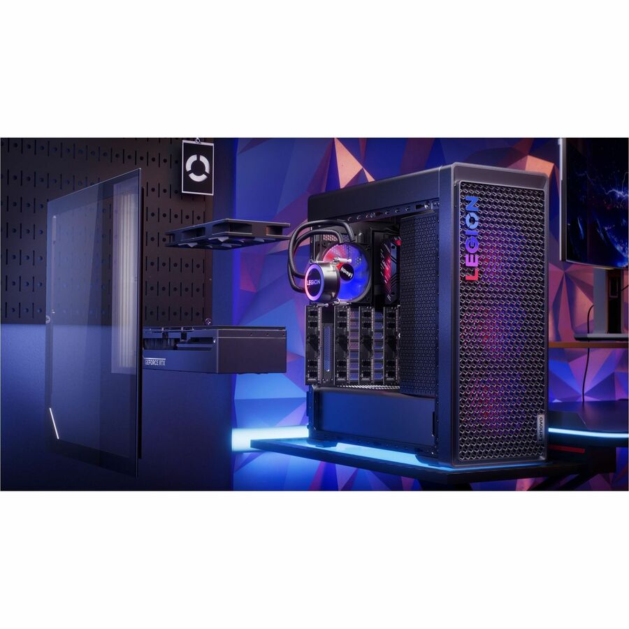 Lenovo Legion T7 34IAS10 90Y6003KUS Gaming Desktop Computer - Intel Core Ultra 7 265KF - 32 GB - 1 TB SSD - Tower - Storm Gray Lenovo Legion T7 34IAS10 90Y6003KUS Gaming Desktop Computer - Intel Core Ultra 7 265KF - 32 GB - 1 TB SSD - Tower - Storm Gray